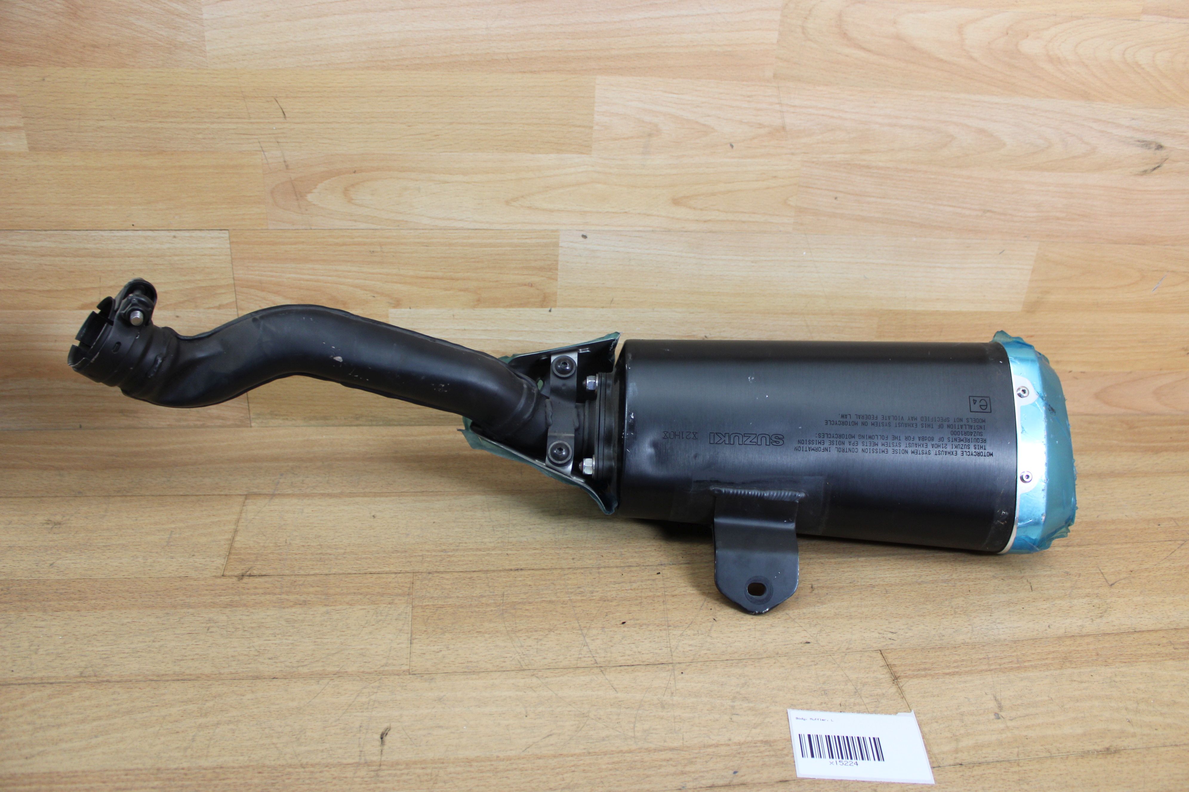Suzuki 14340-21H00-H01 Body, Muffler, L GSX-R 1000 K7-K8 xl5224 | eBay