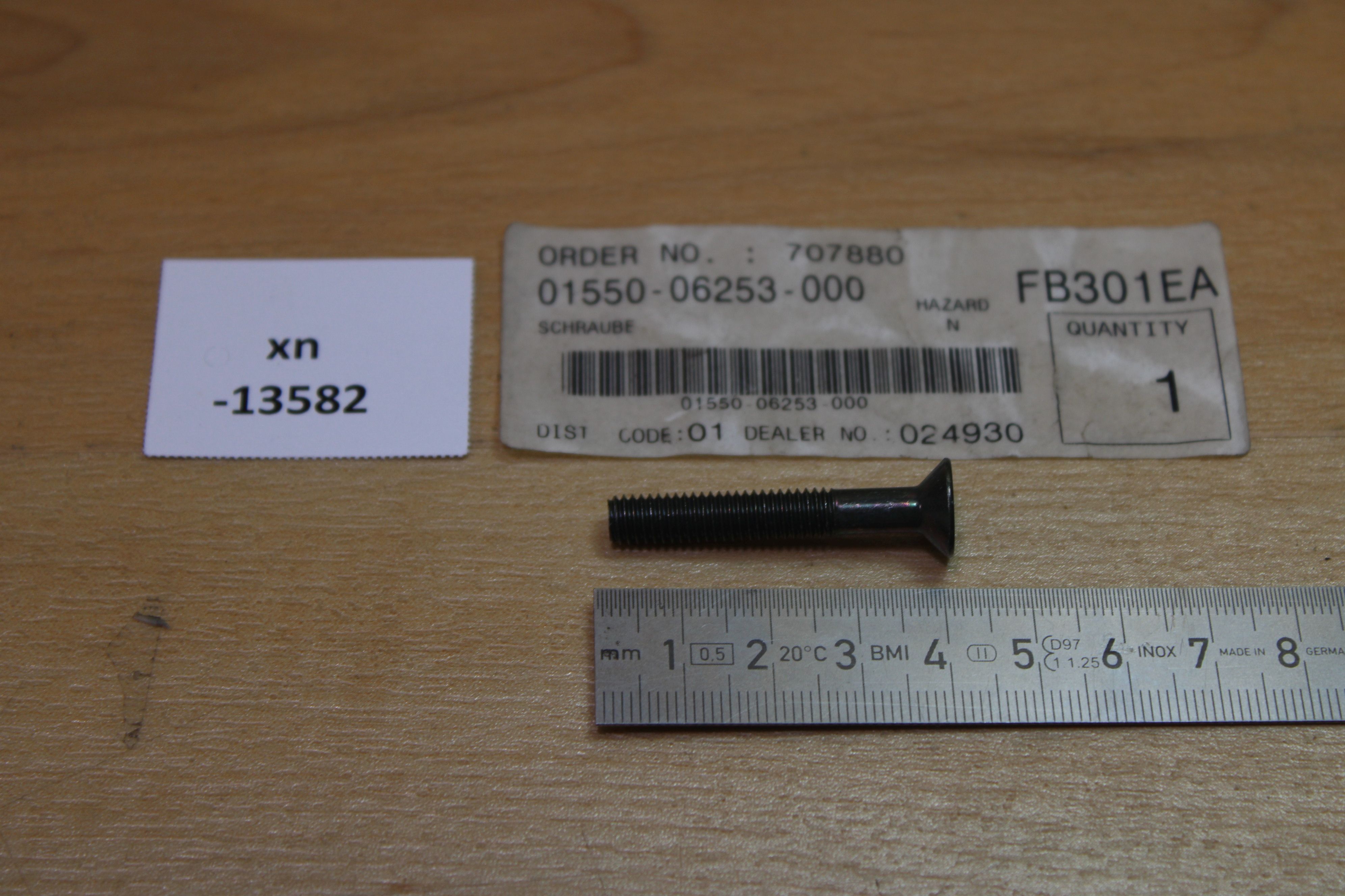 Suzuki 01550-06253 Bolt NOS NEU genuine xn13582 | eBay