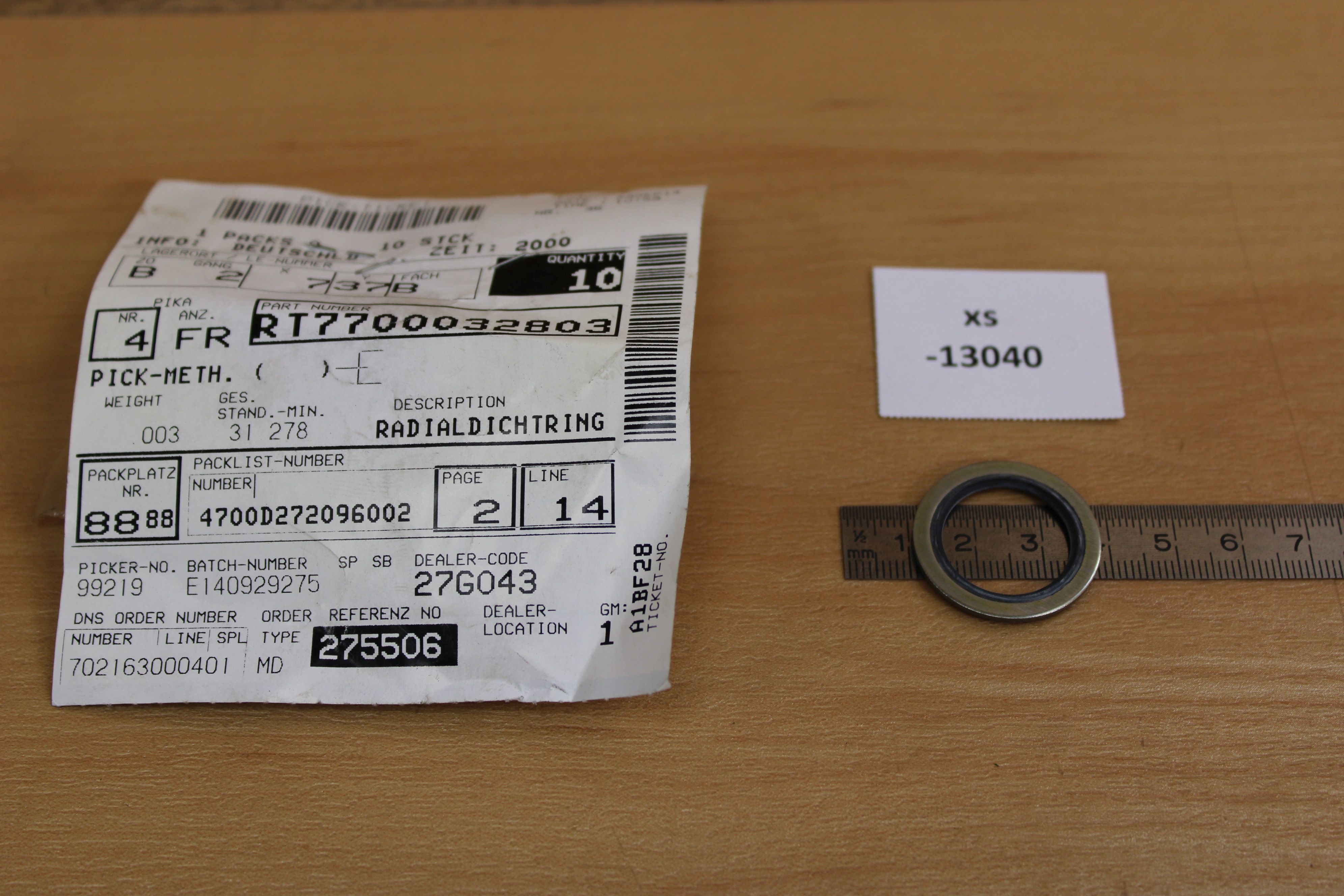 John Deere RT7700032803 SEAL NOS NEU genuine xs13040 | eBay