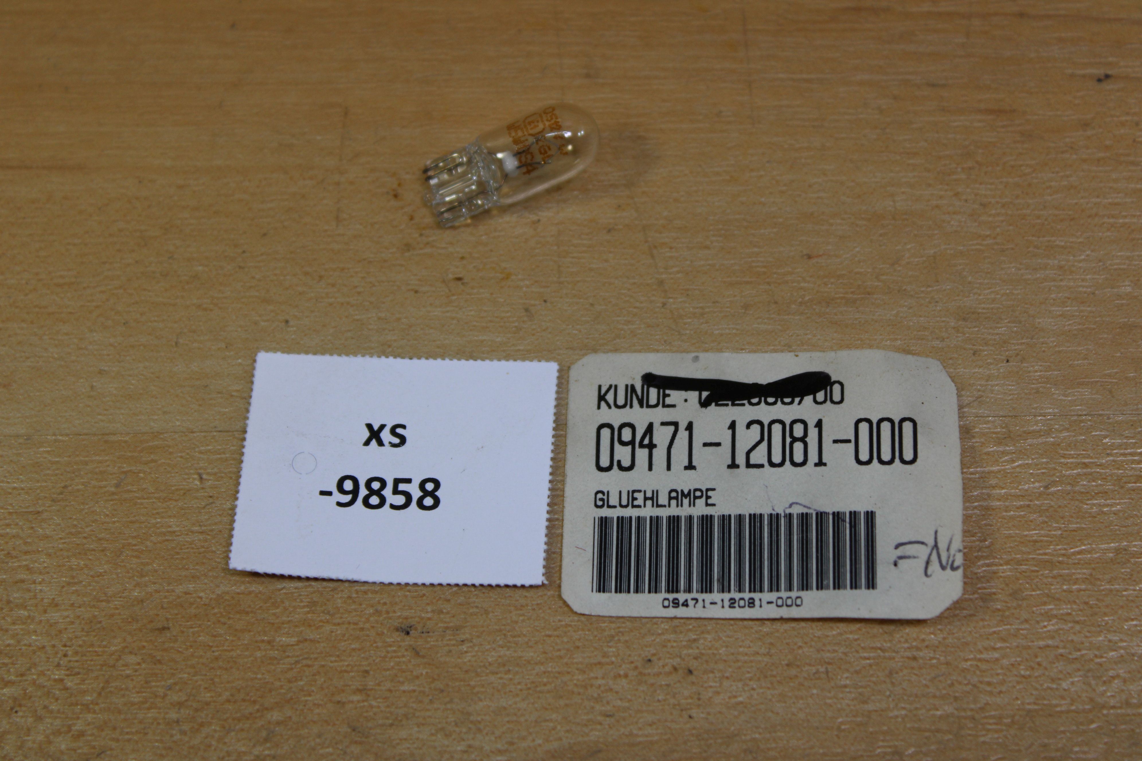 Suzuki 09471-12081 Bulb(12v5w) NOS NEU genuine xs9858 | eBay
