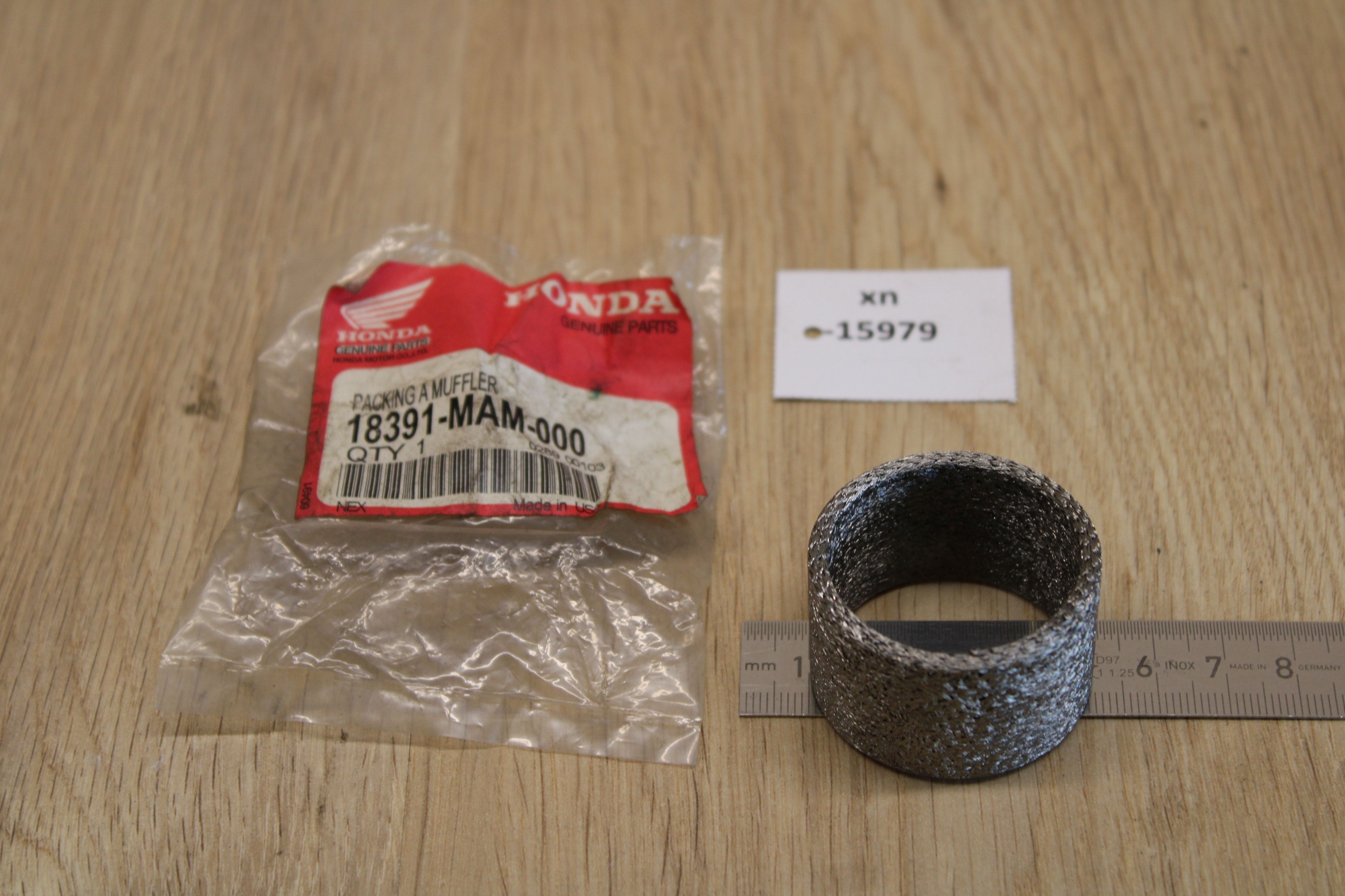Honda 18391-MAM-000 MUFFLER GASKET NOS NEU genuine xn15979 | eBay