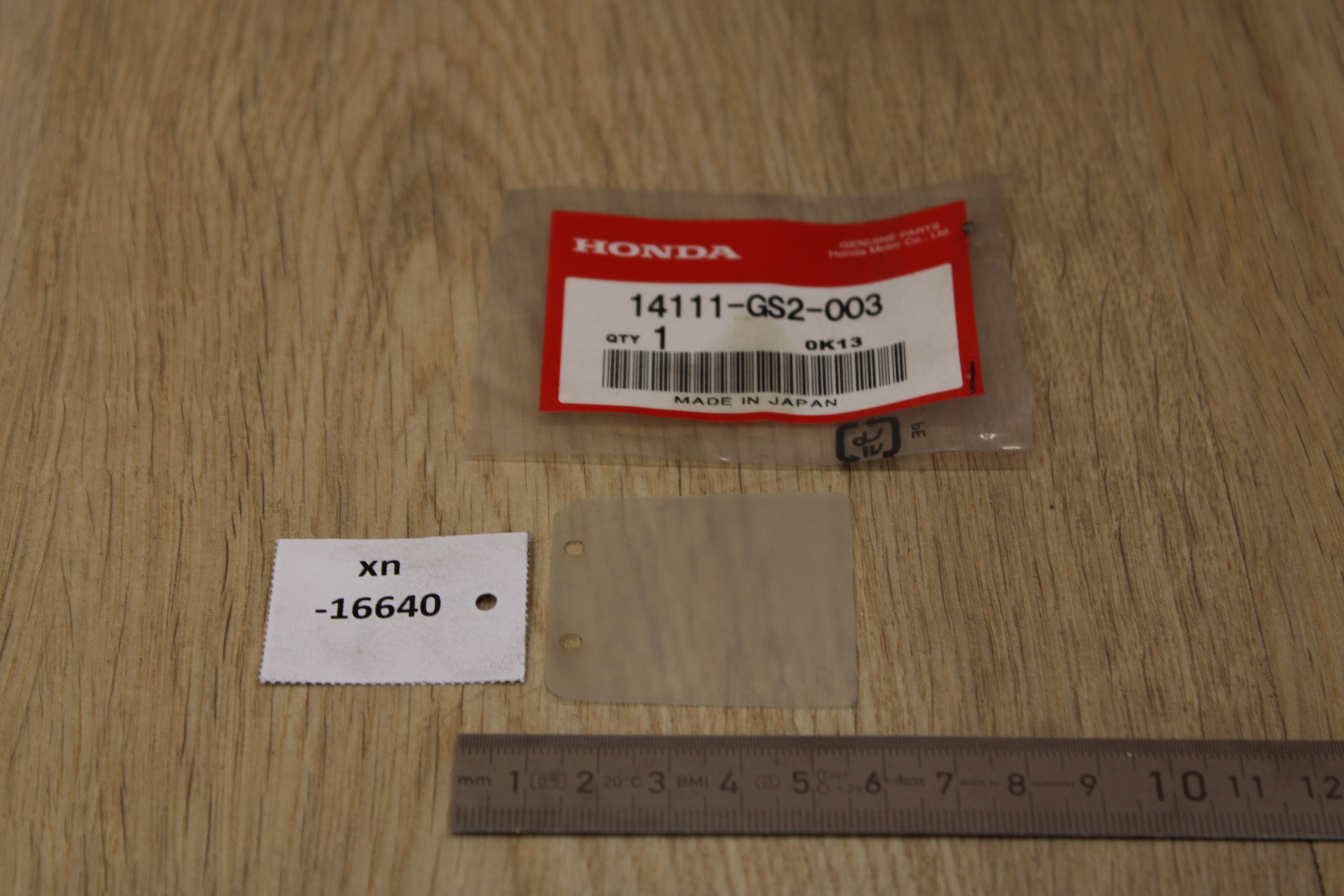 Honda 14111-GS2-003 Reed Valve Only NOS NEU genuine xn16640