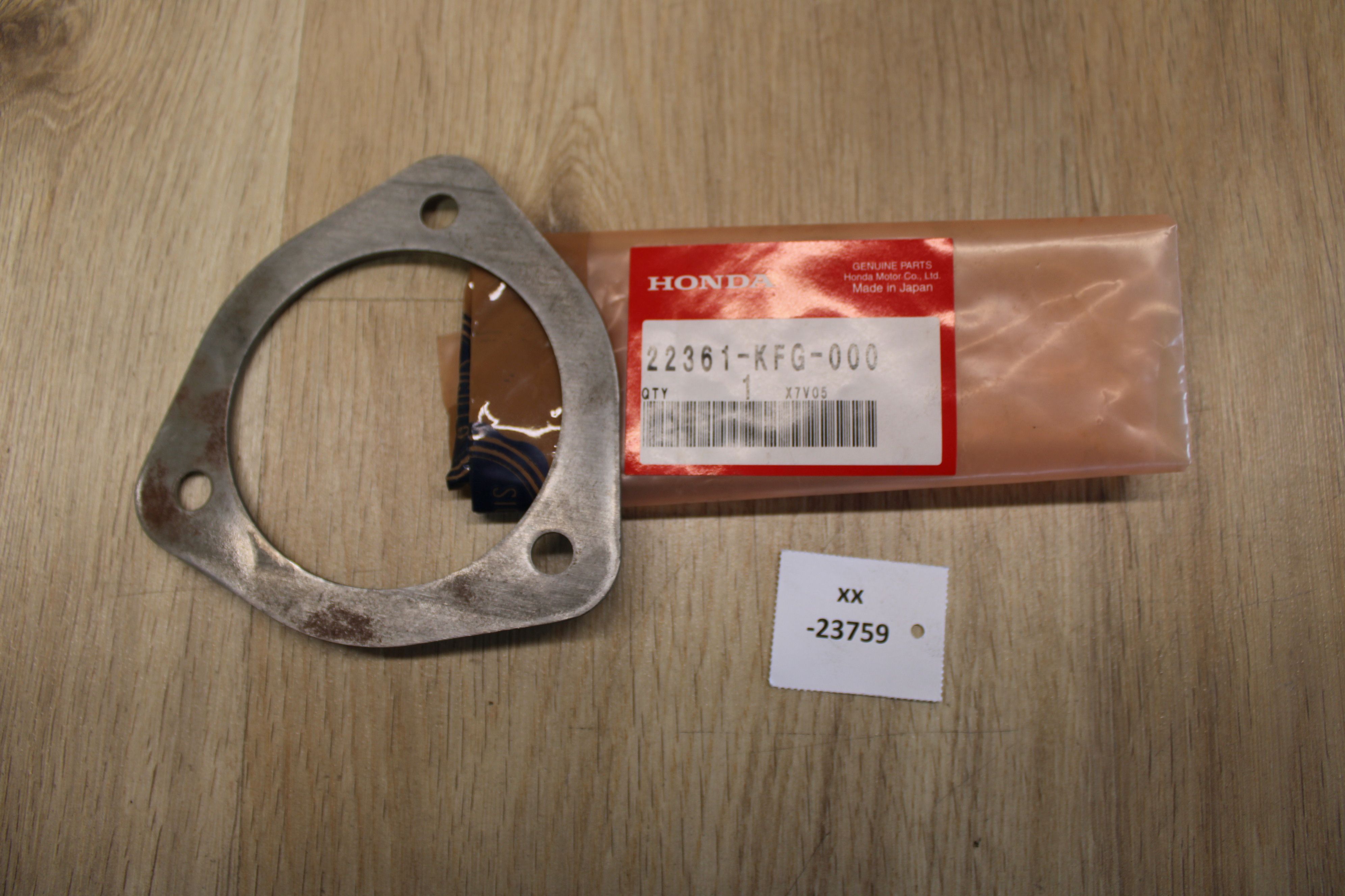 Honda 22361-KFG-000 Plate, Clutch Side NOS NEU genuine