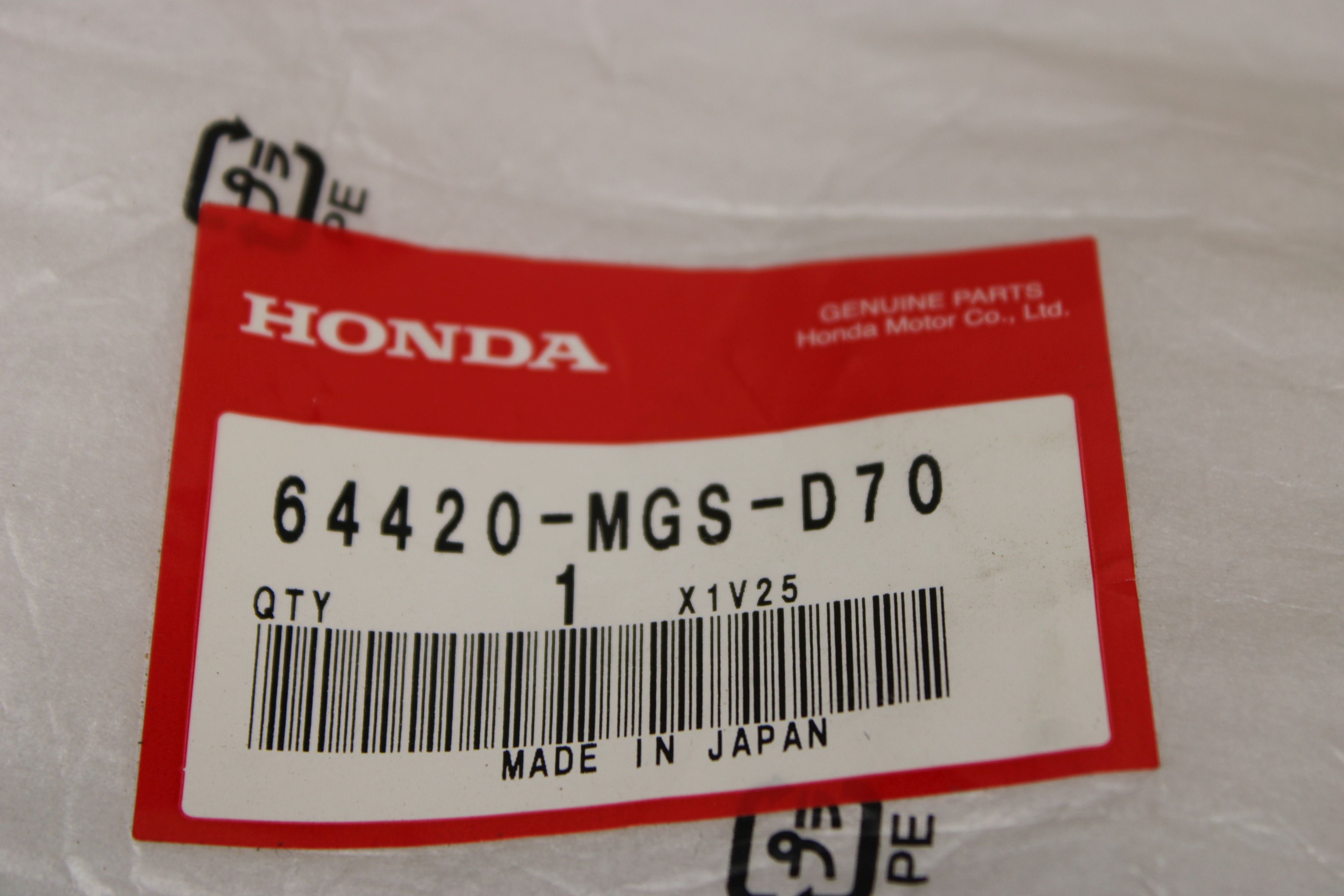 ⭐︎⭐︎⭐︎ Honda 64420-MGS-D70 Skirt, R Rear Floor NOS NEU genuine xl12989 | eBay