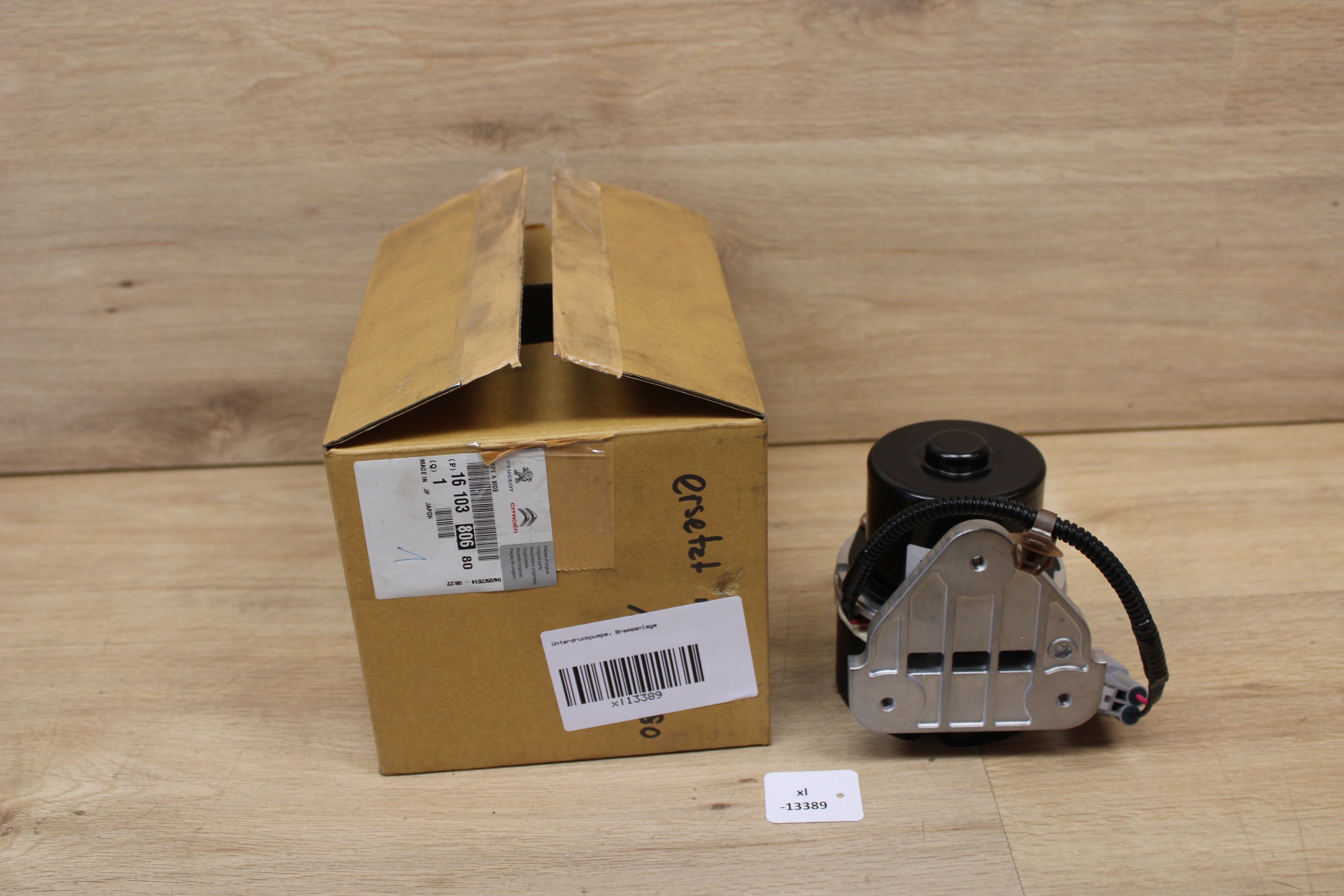 PSA 1610380680 1643636580 Unterdruckpumpe, Bremsanlage NOS NEU