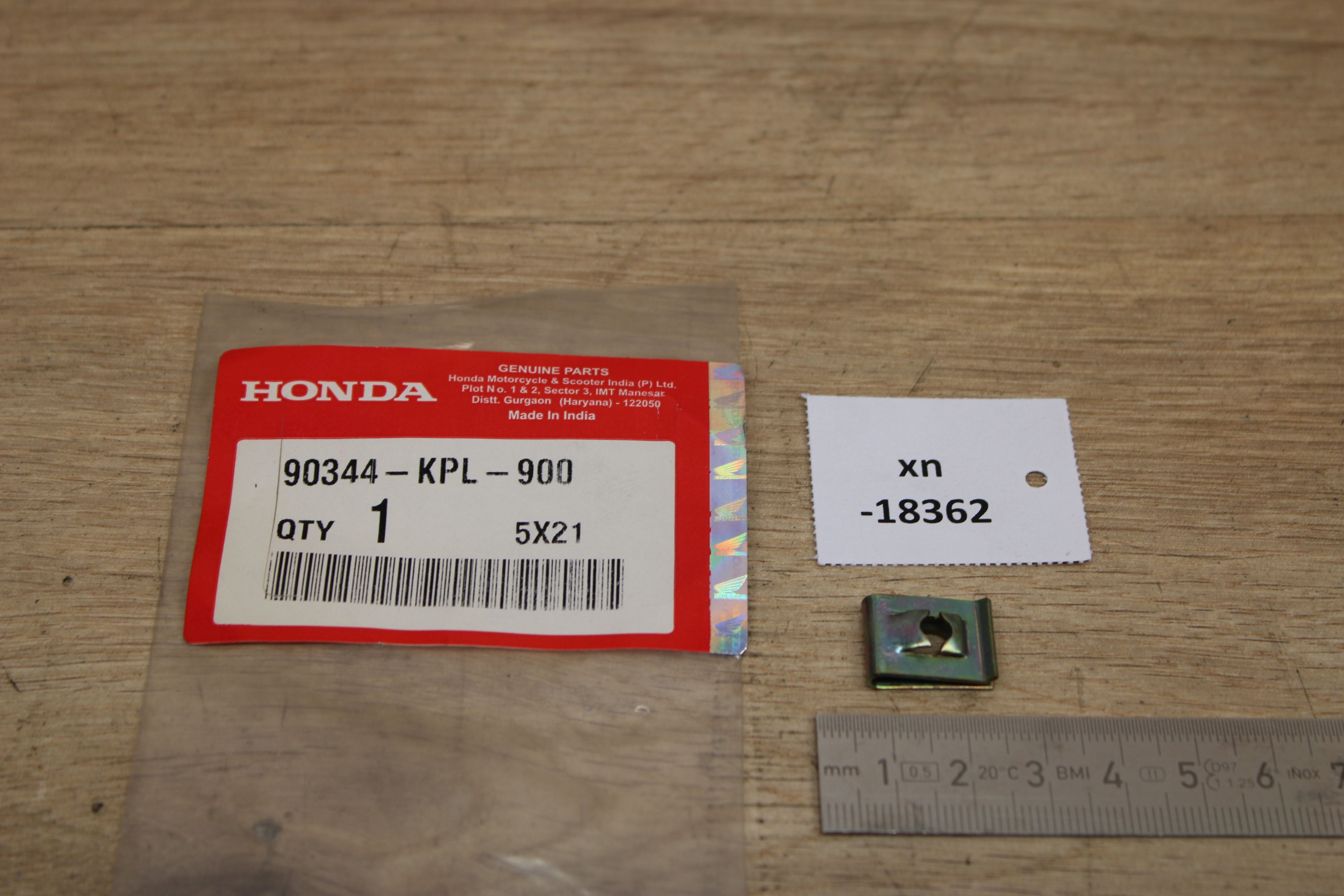 Honda 90344-KPL-900 Nut, Clip 5mm NOS NEU genuine xn18362 | eBay