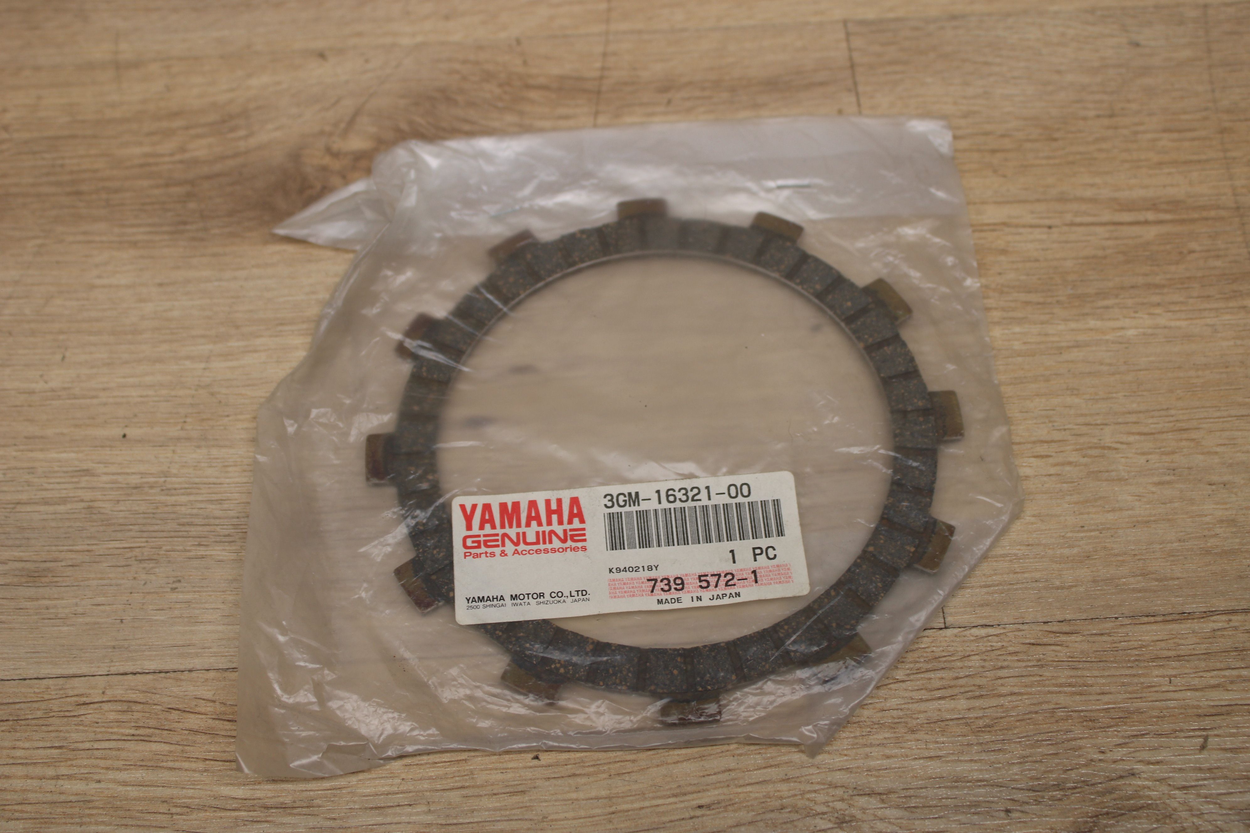まな Yamaha 3GM-16321-00 Plate, Friction NOS NEU genuine xs16934 | eBay