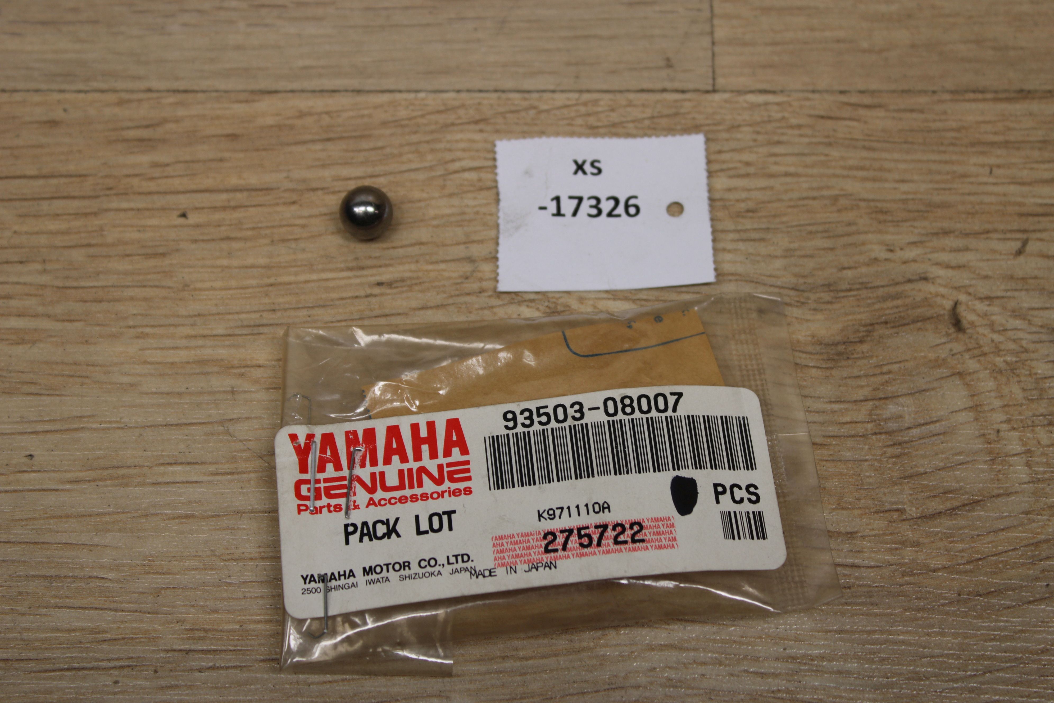 ＹＡ-MAN Yamaha 93503-08007 Ball NOS NEU genuine xs17326 | eBay