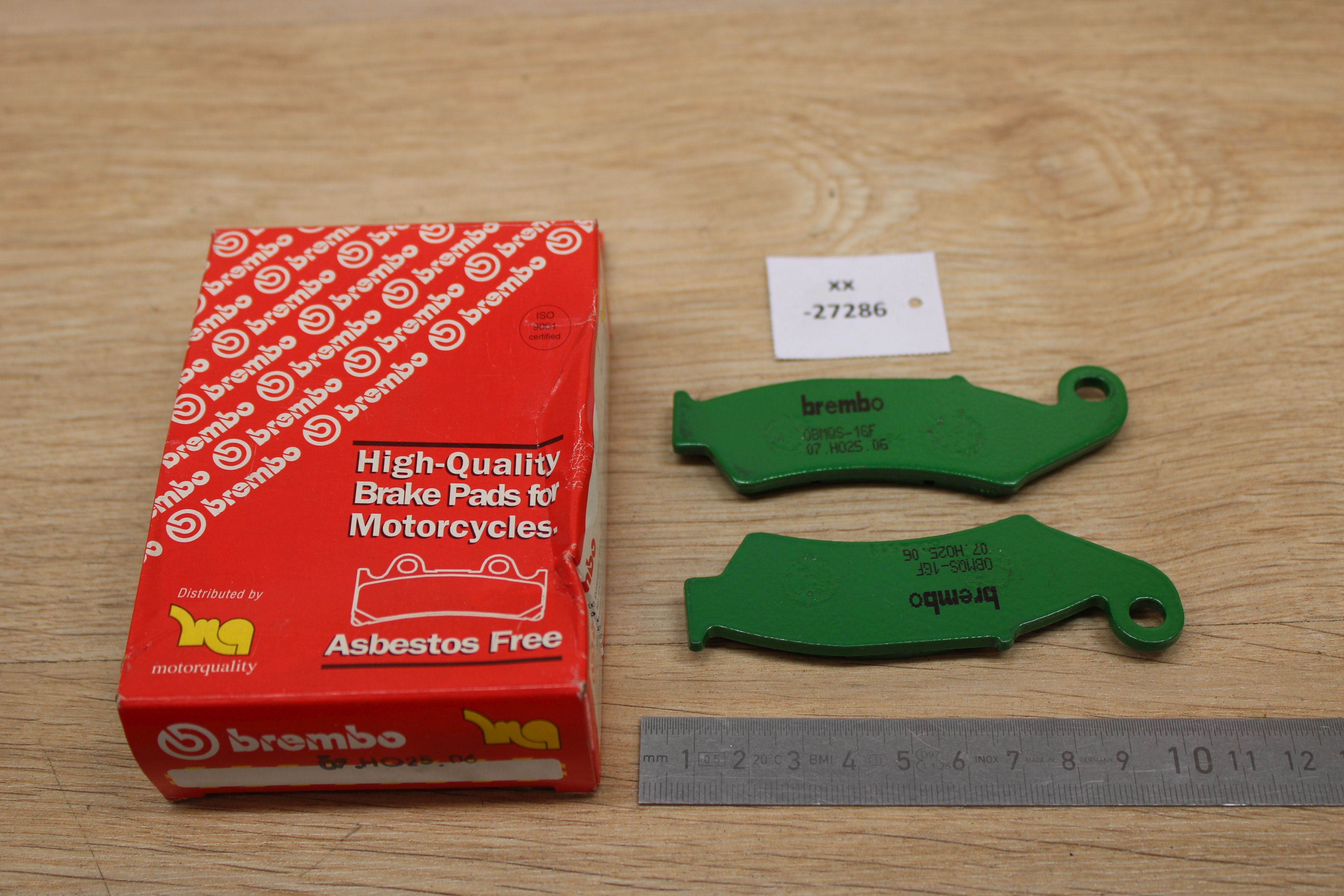 ⭐️ Brembo 07HO2506 07.HO25.06 Brake Pad / Bremsbeläge NOS NEU genuine