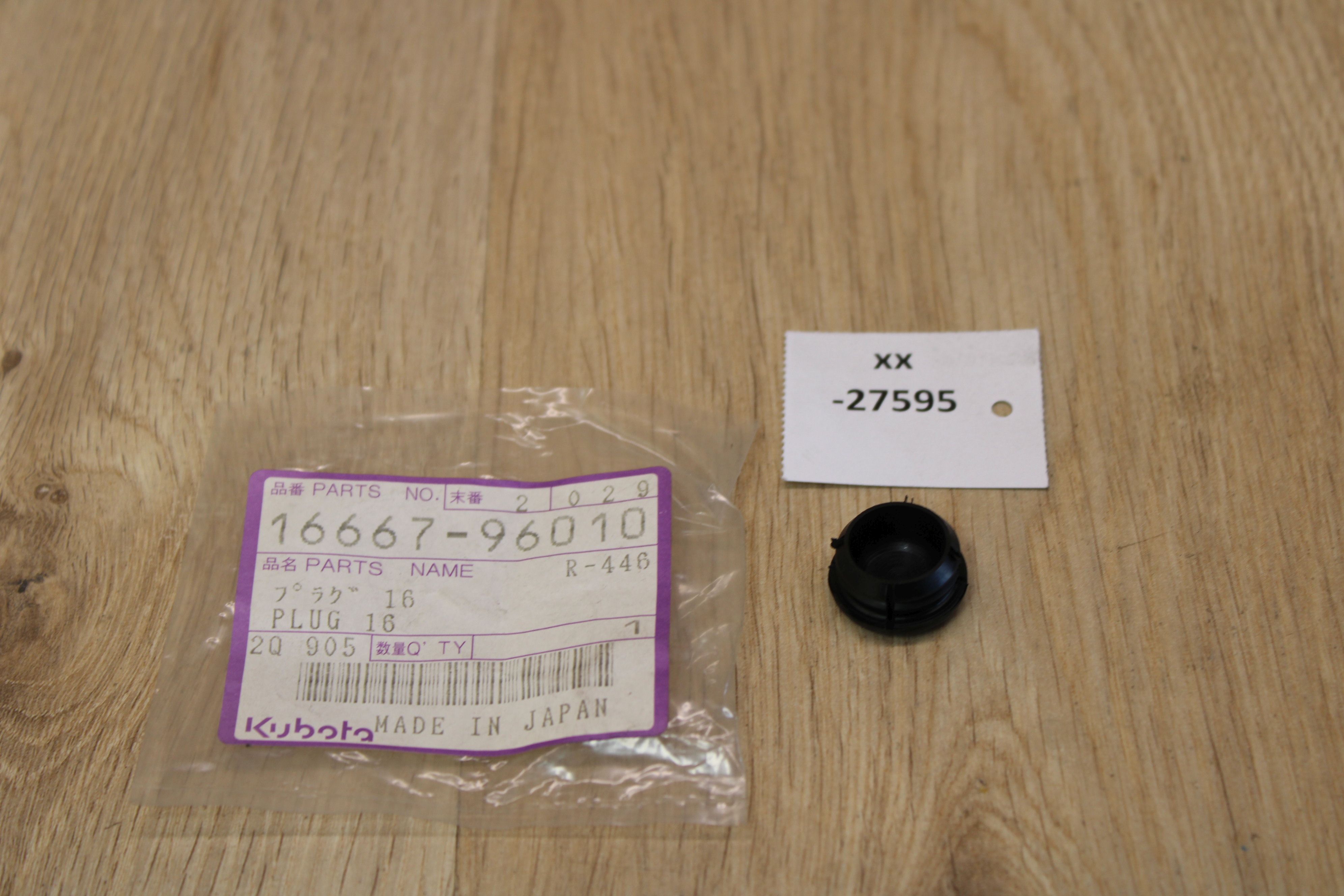 ⭐︎オーダー⭐︎ Kubota 16667-96010 Plug NOS NEU genuine xx27595 | eBay