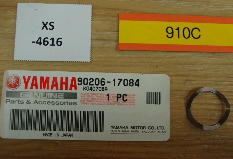 Yamaha YZ 90201-253K0-00 WASHER,PLATE 59W Genuine NEU NOS xn4827