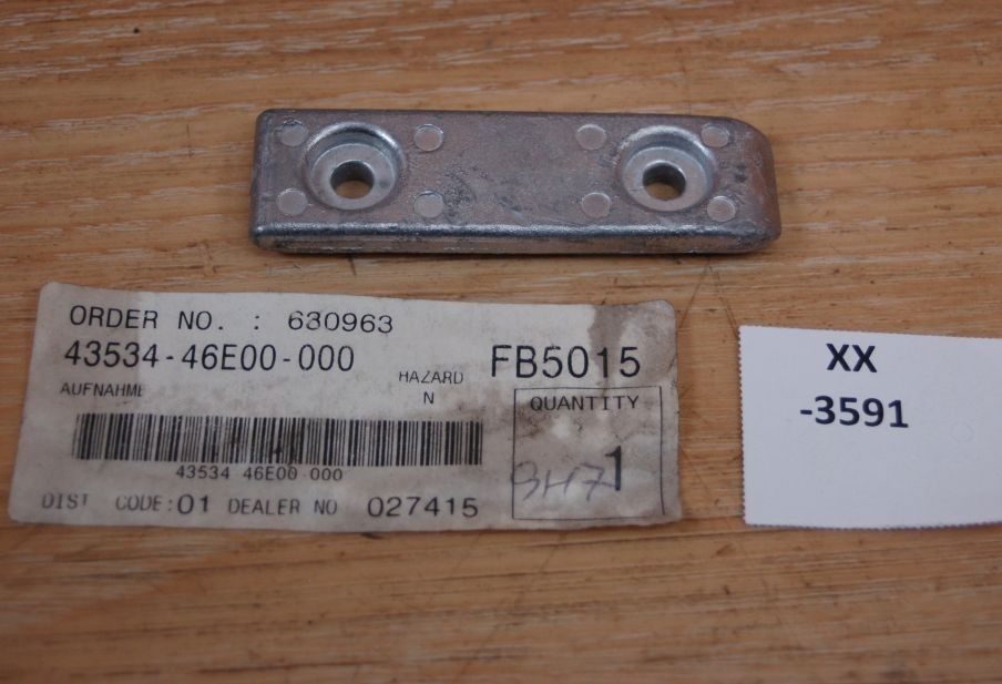 Suzuki RF900R T 43534-46E00 BAR, FOOTREST INNER Genuine NEU NOS